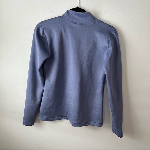 Nike Pro Dri-Fit 1/4 Zip Athletic Top Purple Lilac Women's Med Cold Weather - Picture 6 of 6
